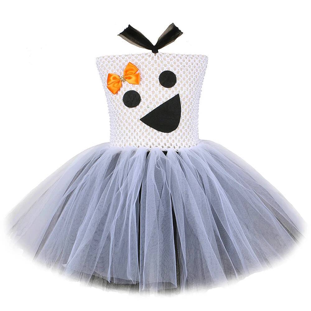 Baby Tutu Skirt - Gaun Tutu Ghost Hitam Putih untuk