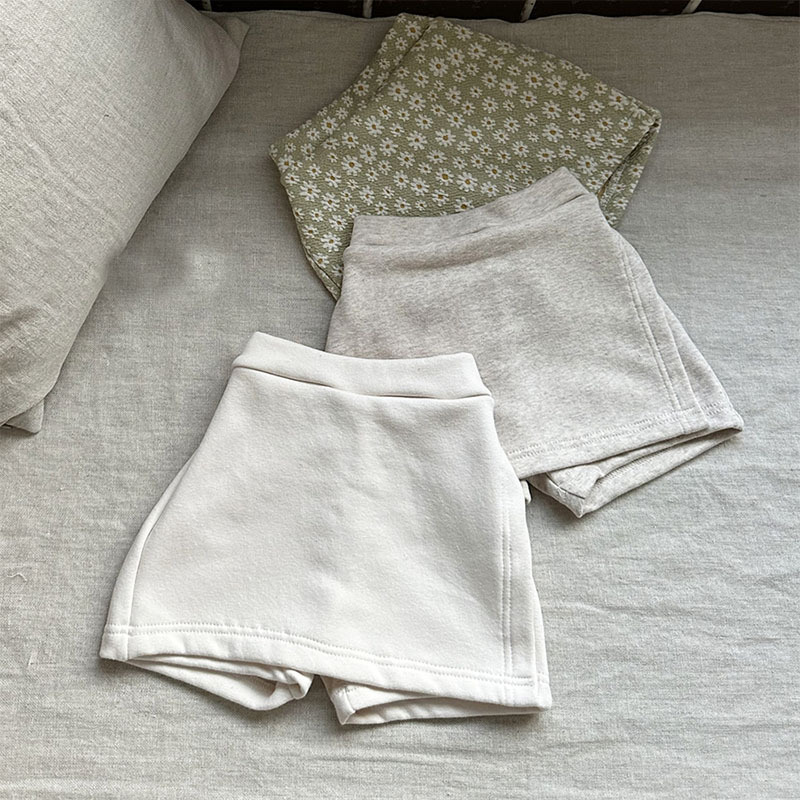 Baby Clothing Line - Rok polos bayi perempuan, pakaian katun