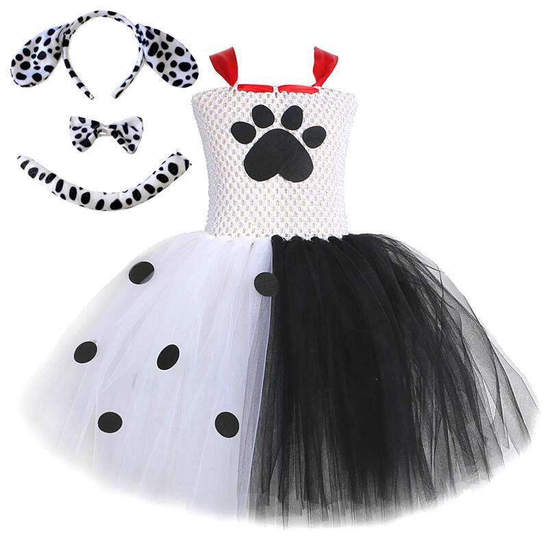 Baby Tutu Skirt - Gaun Tutu Anjing Dalmatians untuk Bayi