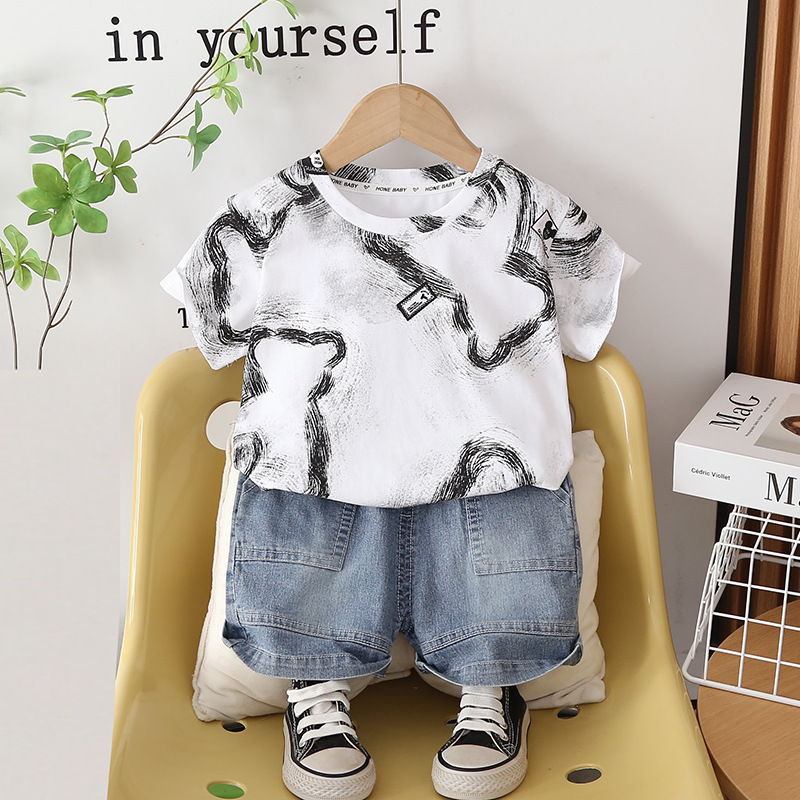 Baby Clothing Drawing - Pakaian Anak Laki-laki Balita Setelan Musim