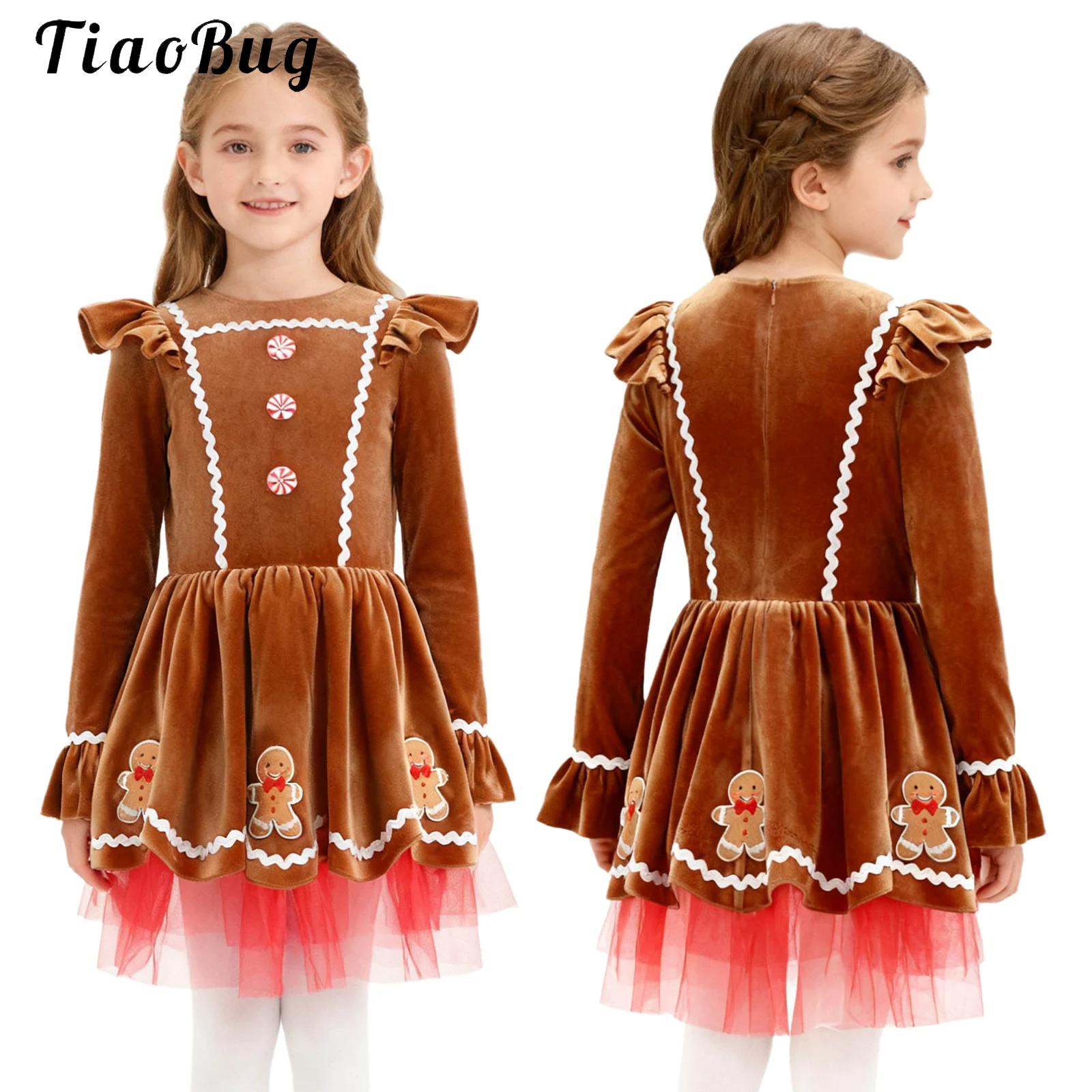 Baby Tutu Skirt - Kostum Gingerbread Anak Perempuan Gaun Tutu
