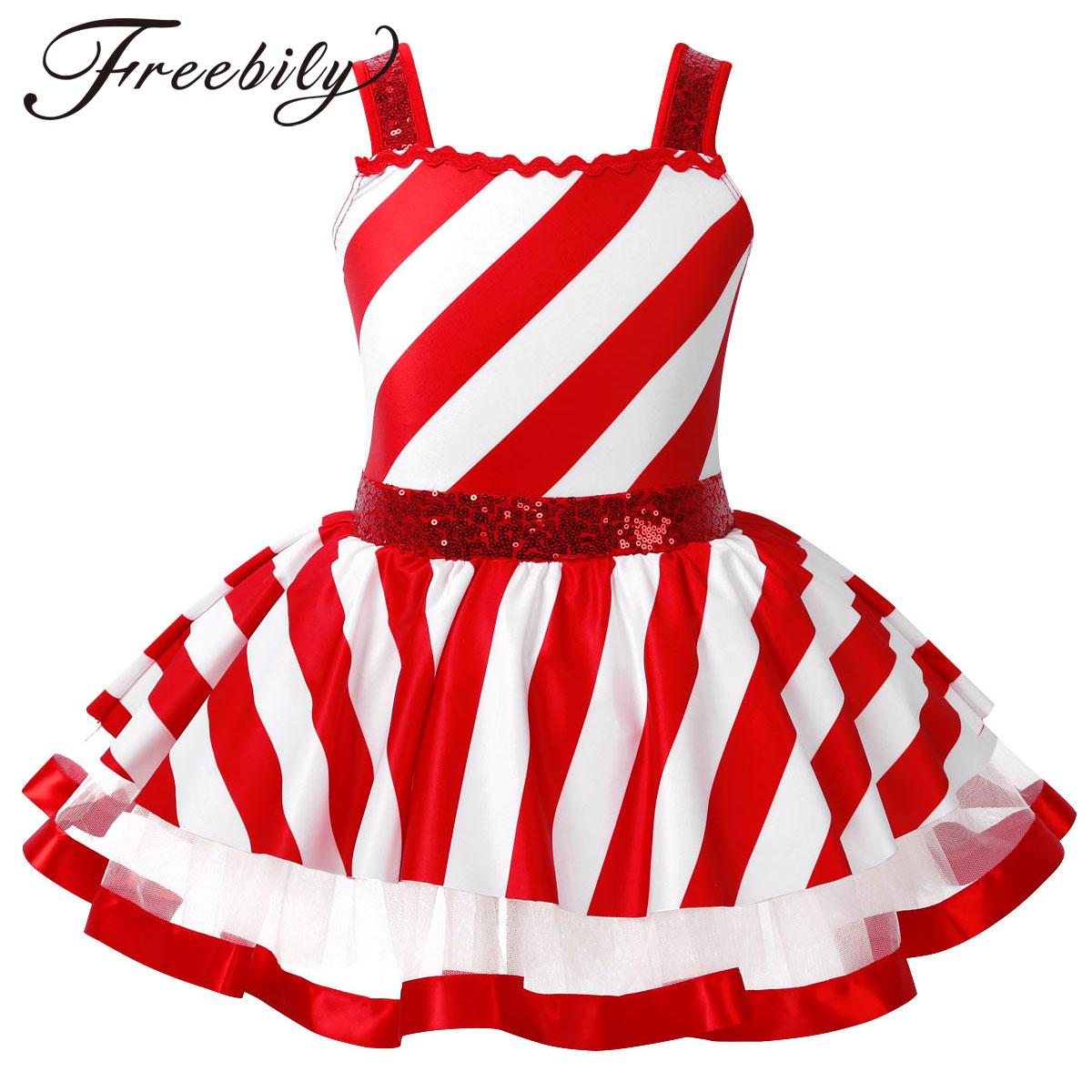 Baby Tutu Skirt - Kostum Tongkat Permen Natal untuk Anak