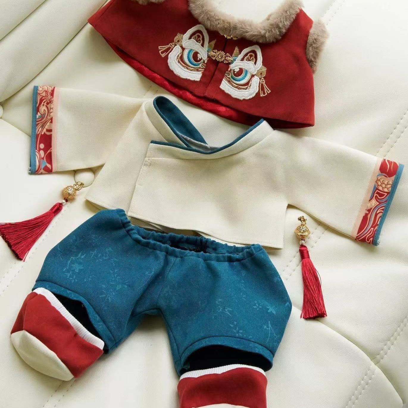 Baby Clothing Usa - Boneka 40cm dengan pakaian Tahun Baru,