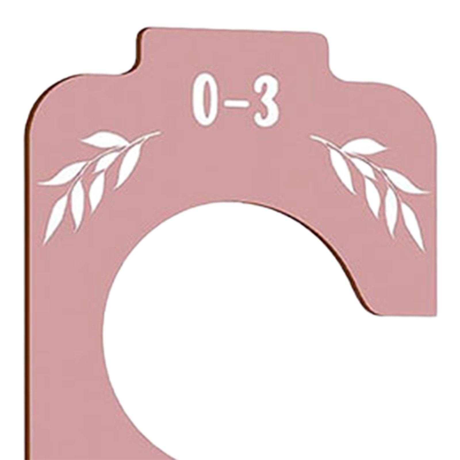 8 Buah Pembagi Ukuran Lemari B - Baby Clothing Rack Gift ulasan dan harga