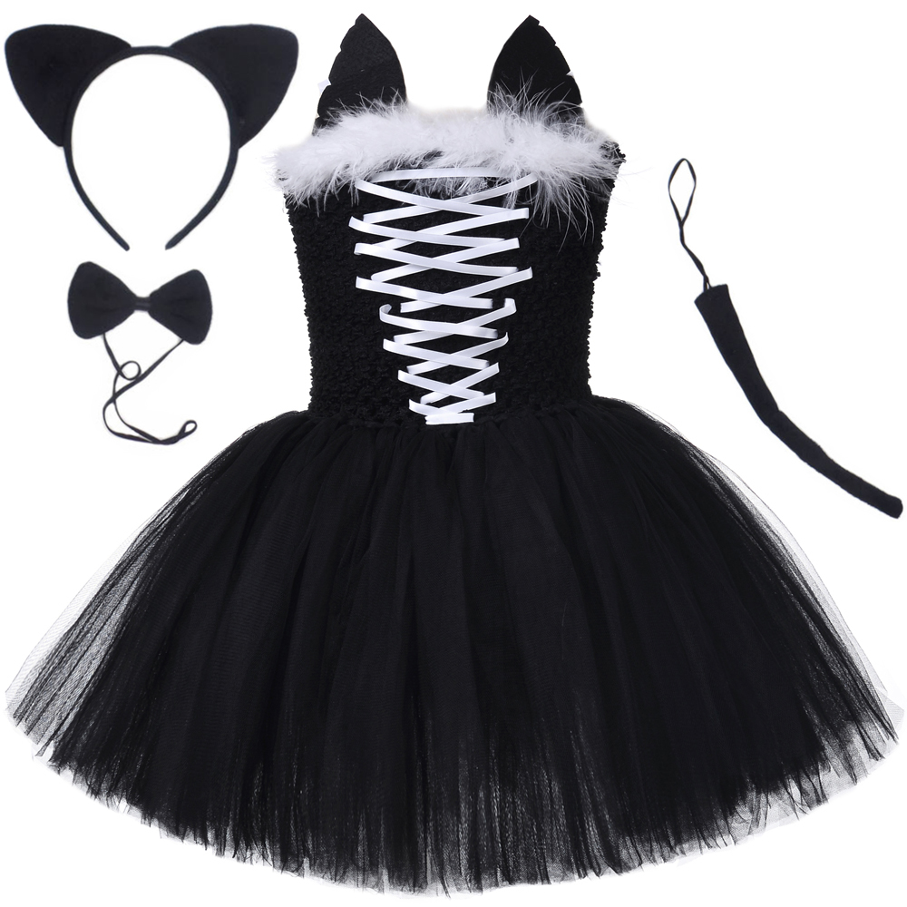 Gaun Tutu Kucing Hitam untuk A - Baby Tutu Skirt ulasan dan harga
