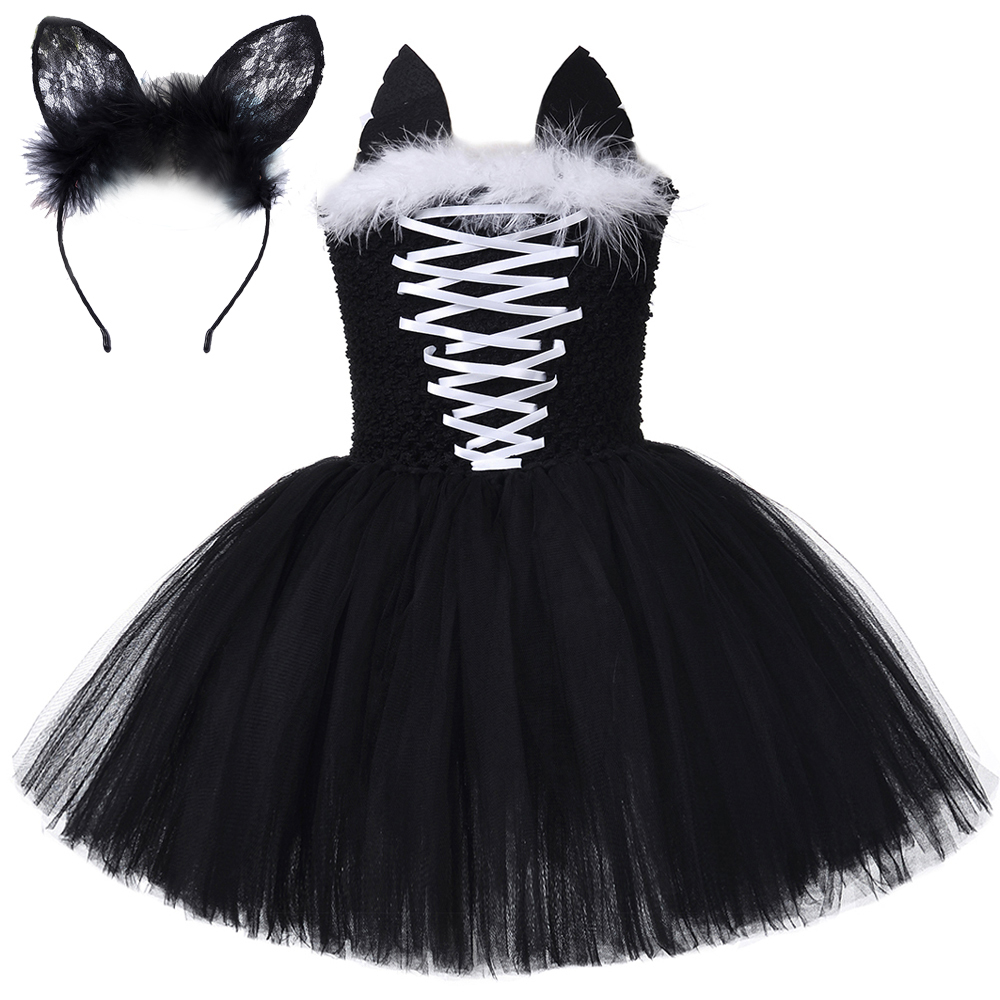 Gaun Tutu Kucing Hitam untuk A - Baby Tutu Skirt ulasan dan harga