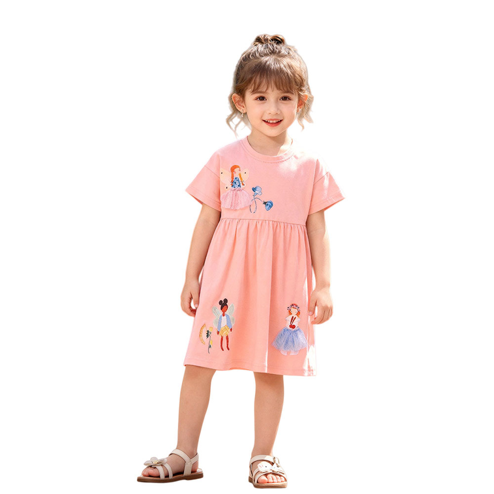 Gaun Musim Panas Lengan Pendek - Baby Clothing Drawing ulasan dan harga
