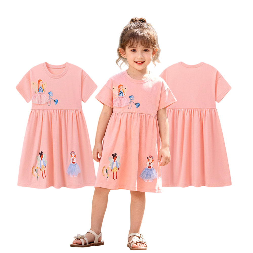 Gaun Musim Panas Lengan Pendek - Baby Clothing Drawing ulasan dan harga
