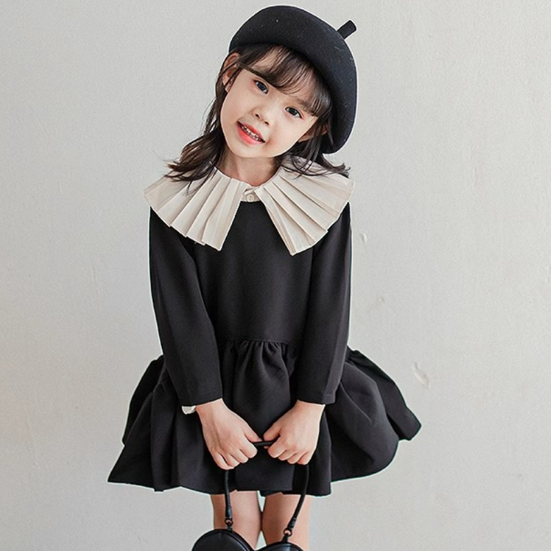 Gaun Lengan Panjang Anak Perem - Baby Clothing Line ulasan dan harga