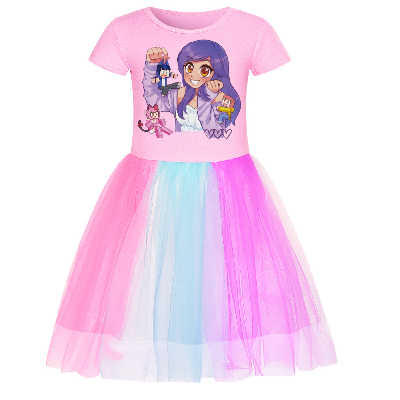 Gaun Aphmau Pakaian Lengan Pen - Baby Clothing Line ulasan dan harga