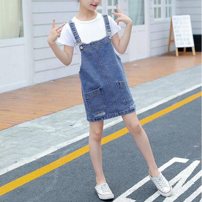 Gaun Suspender Jeans Bayi Pere - Baby Clothing Line ulasan dan harga