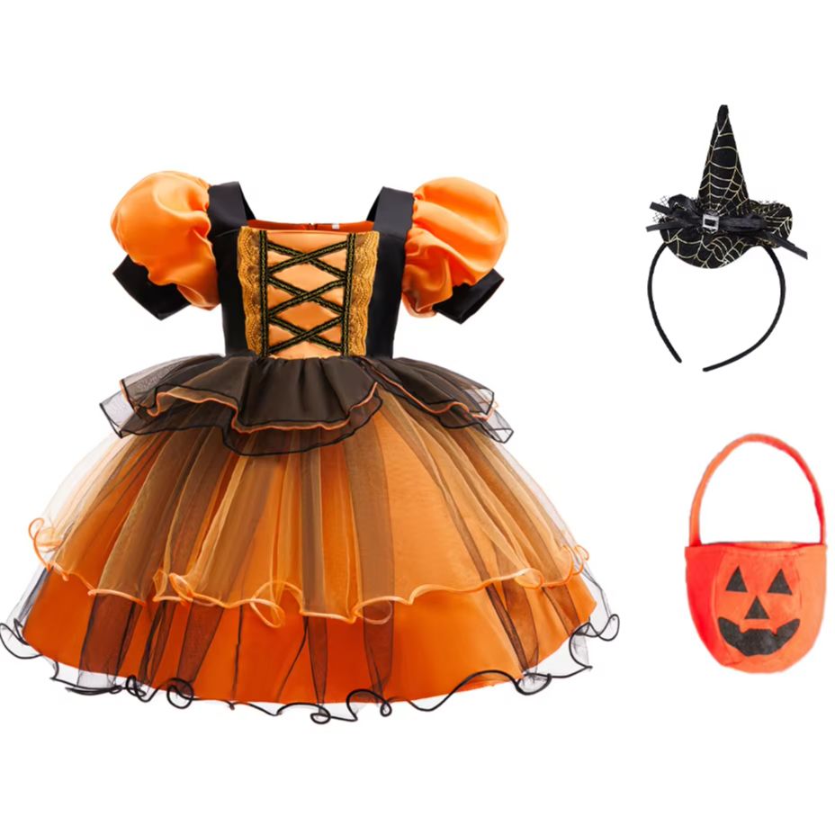 Kostum Penyihir Halloween Anak - Baby Tutu Skirt ulasan dan harga