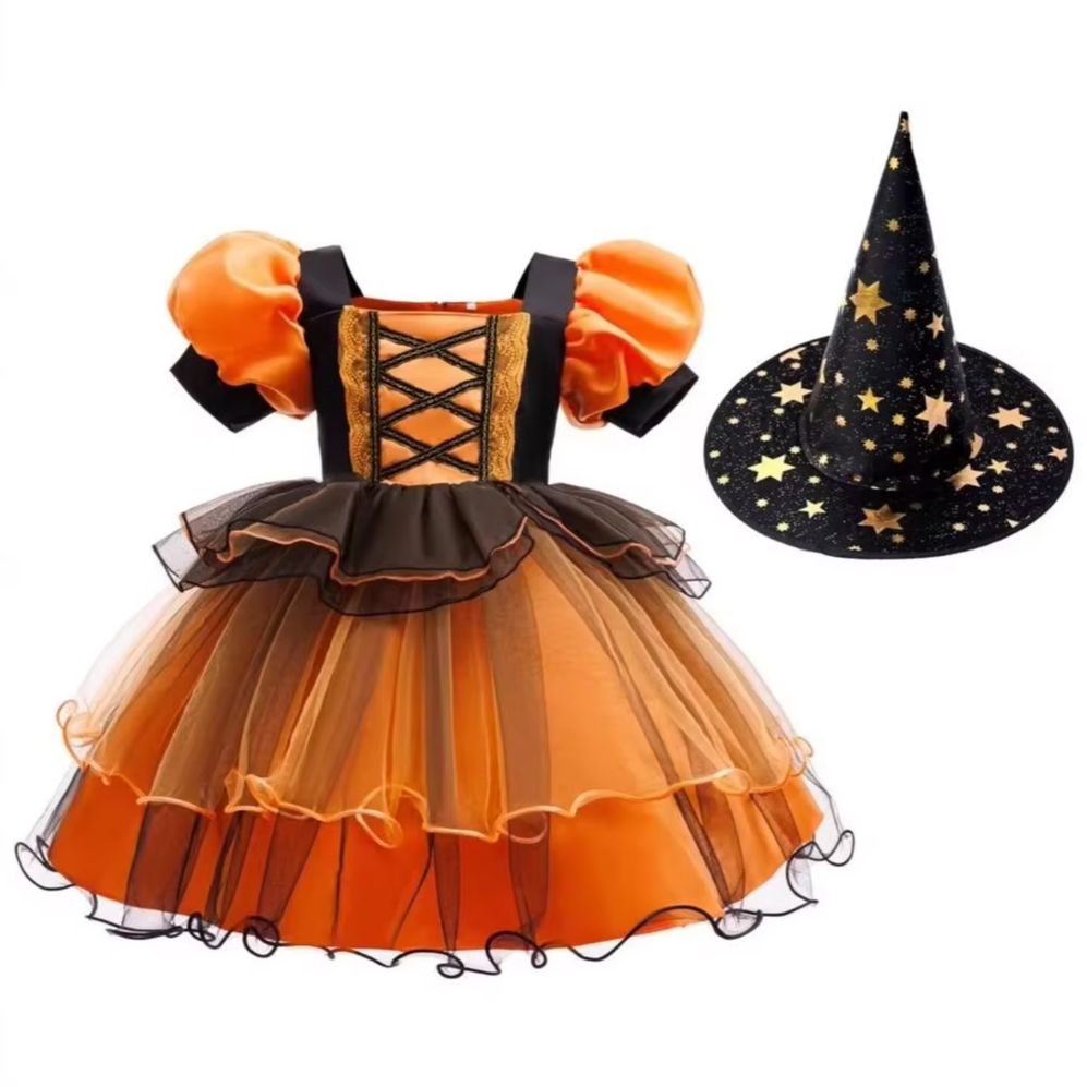 Kostum Penyihir Halloween Anak - Baby Tutu Skirt ulasan dan harga