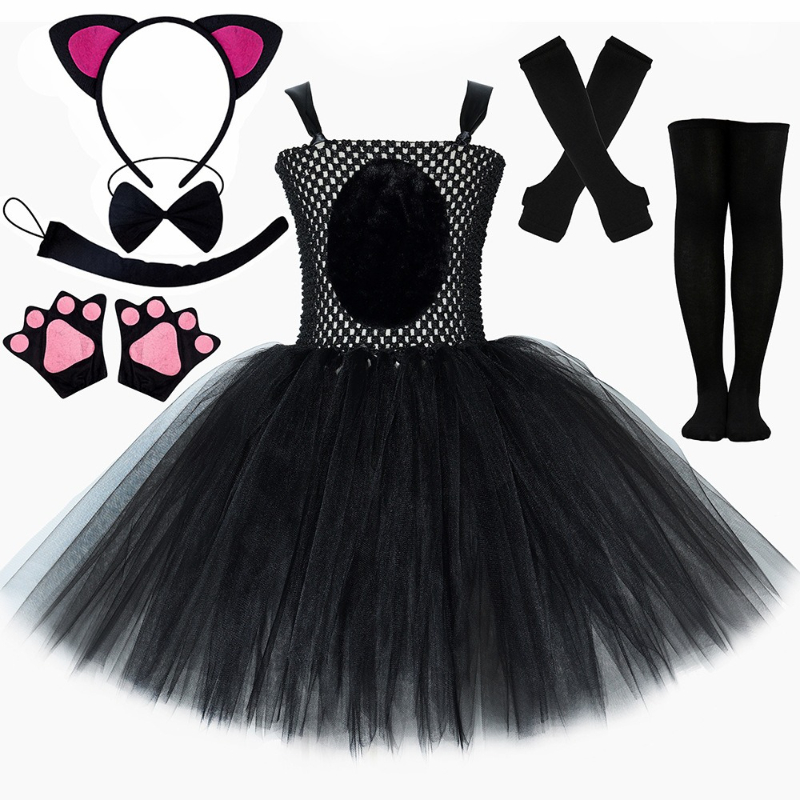 Kostum Tutu Kucing Black Panth - Baby Tutu Skirt ulasan dan harga