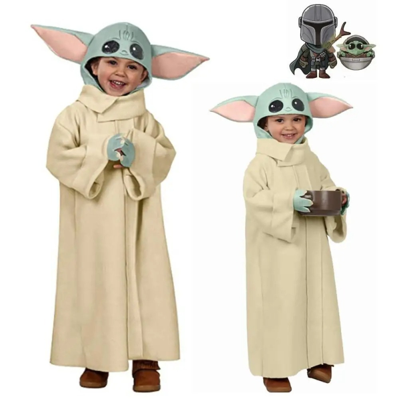Kostum Cosplay Bayi Yoda Anak- - Baby Yoda Clothing ulasan dan harga
